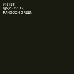 #191B11 - Rangoon Green Color Image